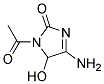 2H-imidazol-2-one, 1-acetyl-4-amino-1,5-dihydro-5-hydroxy-(9ci)Structure,134419-41-3Structure 2H-imidazol-2-one, 1-acetyl-4-amino-1,5-dihydro-5-hydroxy-(9ci) Structure,134419-41-3Structure