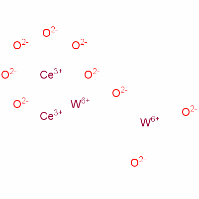 鎢酸鈰(III)結(jié)構(gòu)式_13454-74-5結(jié)構(gòu)式