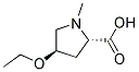 Proline, 4-ethoxy-1-methyl-, l-trans-(8ci)Structure,13500-58-8Structure Proline, 4-ethoxy-1-methyl-, l-trans-(8ci) Structure,13500-58-8Structure