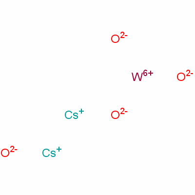 氧化鎢銫結(jié)構(gòu)式_13587-19-4結(jié)構(gòu)式