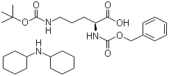 Z-orn(boc)-oh dcha Structure,13665-13-9Structure