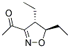 Ethanone, 1-(4,5-diethyl-4,5-dihydro-3-isoxazolyl)-, trans-(9ci)Structure,140210-49-7Structure Ethanone, 1-(4,5-diethyl-4,5-dihydro-3-isoxazolyl)-, trans-(9ci) Structure,140210-49-7Structure