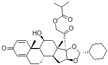 環(huán)索奈德結(jié)構(gòu)式_141845-82-1結(jié)構(gòu)式