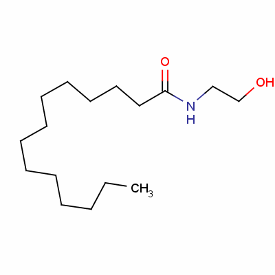 肉豆蔻酰胺結(jié)構(gòu)式_142-58-5結(jié)構(gòu)式