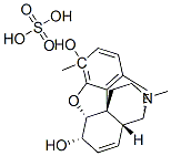 硫酸可待因結(jié)構(gòu)式_1420-53-7結(jié)構(gòu)式