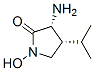 2-Pyrrolidinone,3-amino-1-hydroxy-4-(1-methylethyl)-,cis-(9ci)Structure,142229-11-6Structure 2-Pyrrolidinone,3-amino-1-hydroxy-4-(1-methylethyl)-,cis-(9ci) Structure,142229-11-6Structure