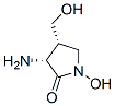 2-Pyrrolidinone,3-amino-1-hydroxy-4-(hydroxymethyl)-,cis-(9ci)Structure,142229-15-0Structure 2-Pyrrolidinone,3-amino-1-hydroxy-4-(hydroxymethyl)-,cis-(9ci) Structure,142229-15-0Structure