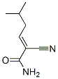 2-Hexenamide, 2-cyano-5-methyl-Structure,143420-53-5Structure 2-Hexenamide, 2-cyano-5-methyl- Structure,143420-53-5Structure