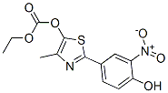 5-Thiazolecarboxylic acid, 2-(4-hydroxy-3-nitrophenyl)-4-methyl-, ethyl esterStructure,144060-67-3Structure 5-Thiazolecarboxylic acid, 2-(4-hydroxy-3-nitrophenyl)-4-methyl-, ethyl ester Structure,144060-67-3Structure