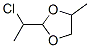 1,3-Dioxolane, 2-(1-chloroethyl)-4-methyl-Structure,144078-01-3Structure 1,3-Dioxolane, 2-(1-chloroethyl)-4-methyl- Structure,144078-01-3Structure