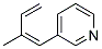 Pyridine, 3-(2-methyl-1,3-butadienyl)-, (z)-(9ci)Structure,144343-90-8Structure Pyridine, 3-(2-methyl-1,3-butadienyl)-, (z)-(9ci) Structure,144343-90-8Structure