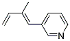 Pyridine, 3-(2-methyl-1,3-butadienyl)-, (e)-(9ci)Structure,144343-91-9Structure Pyridine, 3-(2-methyl-1,3-butadienyl)-, (e)-(9ci) Structure,144343-91-9Structure