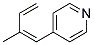 Pyridine, 4-(2-methyl-1,3-butadienyl)-, (z)-(9ci)Structure,144343-92-0Structure Pyridine, 4-(2-methyl-1,3-butadienyl)-, (z)-(9ci) Structure,144343-92-0Structure