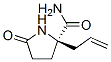 2-Pyrrolidinecarboxamide,5-oxo-2-(2-propenyl)-,(r)-(9ci)Structure,144466-58-0Structure 2-Pyrrolidinecarboxamide,5-oxo-2-(2-propenyl)-,(r)-(9ci) Structure,144466-58-0Structure