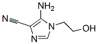 1H-imidazole-4-carbonitrile, 5-amino-1-(2-hydroxyethyl)-Structure,144486-68-0Structure 1H-imidazole-4-carbonitrile, 5-amino-1-(2-hydroxyethyl)- Structure,144486-68-0Structure