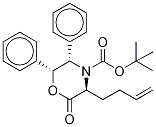 (3S,5s,6r)-3-(3-butenyl)-2-oxo-5,6-diphenyl-4-morpholinecarboxylic acid tert-butyl esterStructure,144542-72-3Structure (3S,5s,6r)-3-(3-butenyl)-2-oxo-5,6-diphenyl-4-morpholinecarboxylic acid tert-butyl ester Structure,144542-72-3Structure