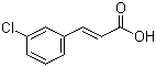 3-氯肉桂酸結(jié)構(gòu)式_14473-90-6結(jié)構(gòu)式