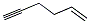 1-己烯-5-炔結構式_14548-31-3結構式