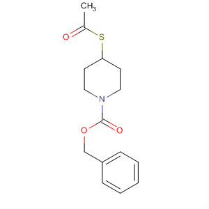 Benzyl 4-(acetylthio)-1-piperidinecarboxylateStructure,146827-60-3Structure Benzyl 4-(acetylthio)-1-piperidinecarboxylate Structure,146827-60-3Structure