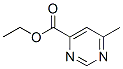 4-Pyrimidinecarboxylicacid,6-methyl-,ethylester(9ci)Structure,148149-29-5Structure 4-Pyrimidinecarboxylicacid,6-methyl-,ethylester(9ci) Structure,148149-29-5Structure