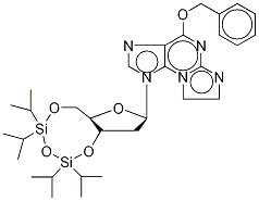 O6-芐基-N2,3-乙烯橋-2’-脫氧-3’,5’-O-[四(異丙基)-1,3-二硅氧烷二基]鳥苷結構式_148437-94-9結構式