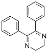 5,6-Diphenyl-2,3-dihydropyrazineStructure,1489-06-1Structure 5,6-Diphenyl-2,3-dihydropyrazine Structure,1489-06-1Structure