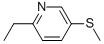 Pyridine,2-ethyl-5-(methylthio)-Structure,149281-49-2Structure Pyridine,2-ethyl-5-(methylthio)- Structure,149281-49-2Structure