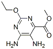4-Pyrimidinecarboxylicacid,5,6-diamino-2-ethoxy-,methylester(9ci)Structure,149352-47-6Structure 4-Pyrimidinecarboxylicacid,5,6-diamino-2-ethoxy-,methylester(9ci) Structure,149352-47-6Structure