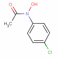 Acetamide,n-(4-chlorophenyl)-n-hydroxy-Structure,1503-91-9Structure Acetamide,n-(4-chlorophenyl)-n-hydroxy- Structure,1503-91-9Structure