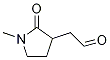 1-Methyl-2-oxo-3-pyrrolidineacetaldehydeStructure,151680-94-3Structure 1-Methyl-2-oxo-3-pyrrolidineacetaldehyde Structure,151680-94-3Structure
