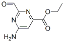 4-Pyrimidinecarboxylicacid,6-amino-2-formyl-,ethylester(9ci)Structure,153093-62-0Structure 4-Pyrimidinecarboxylicacid,6-amino-2-formyl-,ethylester(9ci) Structure,153093-62-0Structure