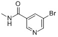 5-Bromo-N-methylnicotinamideStructure,153435-68-8Structure 5-Bromo-N-methylnicotinamide Structure,153435-68-8Structure