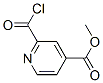 4-Pyridinecarboxylicacid,2-(chlorocarbonyl)-,methylester(9ci)Structure,153559-43-4Structure 4-Pyridinecarboxylicacid,2-(chlorocarbonyl)-,methylester(9ci) Structure,153559-43-4Structure