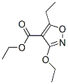 4-Isoxazolecarboxylicacid,3-ethoxy-5-ethyl-,ethylester(9ci)Structure,154229-55-7Structure 4-Isoxazolecarboxylicacid,3-ethoxy-5-ethyl-,ethylester(9ci) Structure,154229-55-7Structure