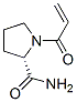2-Pyrrolidinecarboxamide,1-(1-oxo-2-propenyl)-,(s)-(9ci) Structure,155540-07-1Structure