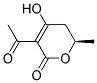 (r)-(9ci)-3-乙酰基-5,6-二氫-4-羥基-6-甲基-2H-吡喃-2-酮結(jié)構(gòu)式_155553-70-1結(jié)構(gòu)式