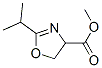 (9ci)-4,5-二氫-2-(1-甲基乙基)-4-噁唑羧酸甲酯結(jié)構(gòu)式_155884-30-3結(jié)構(gòu)式