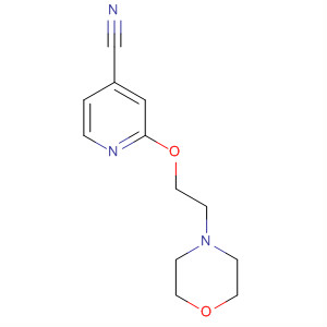 2-(2-Morpholinoethoxy)isonicotinonitrileStructure,158020-95-2Structure 2-(2-Morpholinoethoxy)isonicotinonitrile Structure,158020-95-2Structure