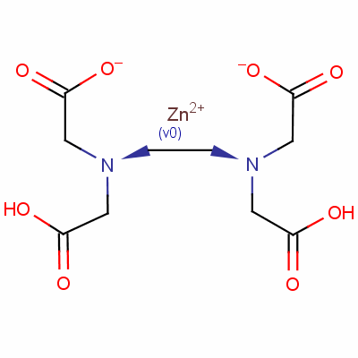 Zn EDTA結構式_15954-98-0結構式