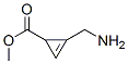 2-Cyclopropene-1-carboxylic acid, 2-(aminomethyl)-, methyl ester (9ci)Structure,159786-57-9Structure 2-Cyclopropene-1-carboxylic acid, 2-(aminomethyl)-, methyl ester (9ci) Structure,159786-57-9Structure