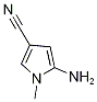1H-pyrrole-3-carbonitrile,5-amino-1-methyl-(9ci)Structure,159831-30-8Structure 1H-pyrrole-3-carbonitrile,5-amino-1-methyl-(9ci) Structure,159831-30-8Structure