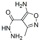4-Isoxazolecarboxylicacid,5-amino-3-methyl-,hydrazide(9ci)Structure,159954-46-8Structure 4-Isoxazolecarboxylicacid,5-amino-3-methyl-,hydrazide(9ci) Structure,159954-46-8Structure