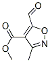 4-Isoxazolecarboxylicacid,5-formyl-3-methyl-,methylester(9ci)Structure,161126-47-2Structure 4-Isoxazolecarboxylicacid,5-formyl-3-methyl-,methylester(9ci) Structure,161126-47-2Structure