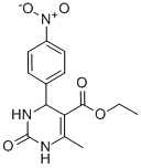 6-Methyl-4-(4-nitro-phenyl)-2-oxo-1,2,3,4-tetrahydro-pyrimidine-5-carboxylicacidethylesterStructure,161374-08-9Structure 6-Methyl-4-(4-nitro-phenyl)-2-oxo-1,2,3,4-tetrahydro-pyrimidine-5-carboxylicacidethylester Structure,161374-08-9Structure