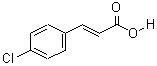 4-氯肉桂酸結(jié)構(gòu)式_1615-02-7結(jié)構(gòu)式