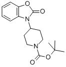 4-(2-氧雜苯并[D]惡唑-3(2H)-基)哌啶-1-甲酸叔丁酯結(jié)構(gòu)式_162045-53-6結(jié)構(gòu)式