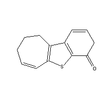 4-氧代-9,10-二氫-4H-苯并[4,5]-環(huán)庚[1,2-b]噻吩結(jié)構(gòu)式_1622-55-5結(jié)構(gòu)式