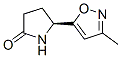 2-Pyrrolidinone,5-(3-methyl-5-isoxazolyl)-,(s)-(9ci)Structure,163849-08-9Structure 2-Pyrrolidinone,5-(3-methyl-5-isoxazolyl)-,(s)-(9ci) Structure,163849-08-9Structure