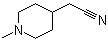 1-Methyl-4-piperidineacetonitrile Structure,164926-88-9Structure
