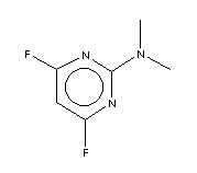 2-Pyrimidinamine,4,6-difluoro-n,n-dimethyl-(9ci)Structure,165258-63-9Structure 2-Pyrimidinamine,4,6-difluoro-n,n-dimethyl-(9ci) Structure,165258-63-9Structure